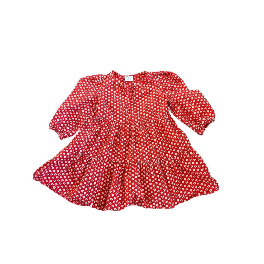 J. Crew Crewcuts Tiered Floral Dress 3T